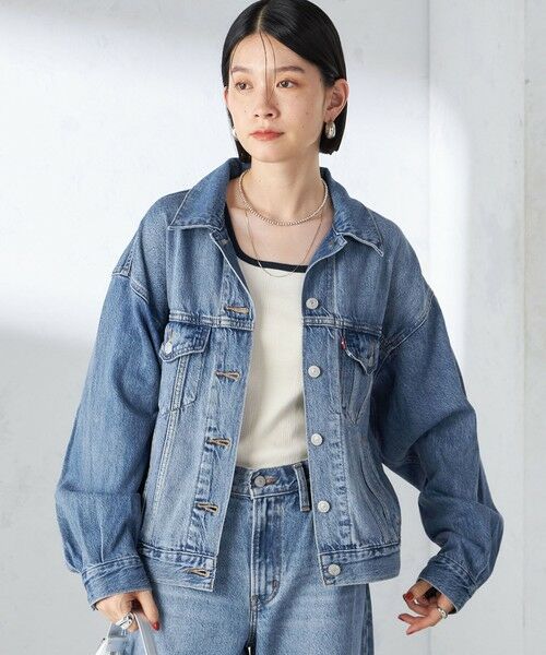 SHIPS for women / シップスウィメン Gジャン・デニムジャケット | Levi’s:90S TRUCKER | 詳細30