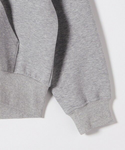 SHIPS / シップス パーカー | 《一部追加予約》quaranciel:〈洗濯機可能〉ポンチ ダブルジップ スウェット パーカー | 詳細24