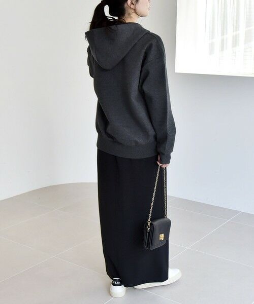 SHIPS / シップス パーカー | 《一部追加予約》quaranciel:〈洗濯機可能〉ポンチ ダブルジップ スウェット パーカー | 詳細28