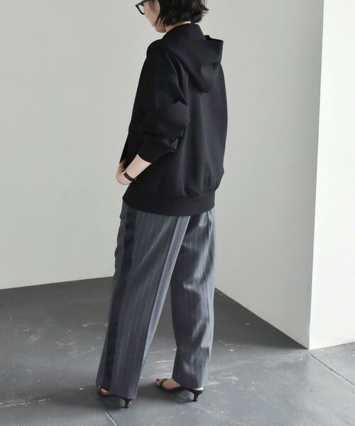 SHIPS / シップス パーカー | 《一部追加予約》quaranciel:〈洗濯機可能〉ポンチ ダブルジップ スウェット パーカー | 詳細29