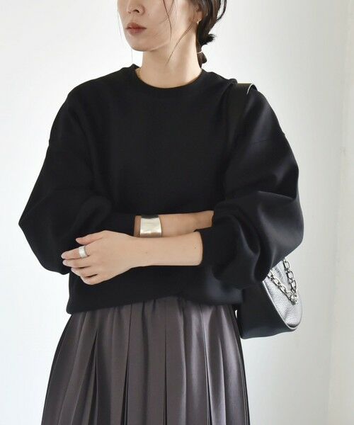 SHIPS / シップス スウェット | 《一部追加予約》quaranciel:〈洗濯機可能〉ポンチ ベーシック コンパクト スウェット | 詳細21