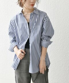 SHIPS / シップス シャツ・ブラウス | 《一部追加予約》SHIPS any:〈洗濯機可能〉REPREVE レギュラーカラー ルーズ ポケット シャツ