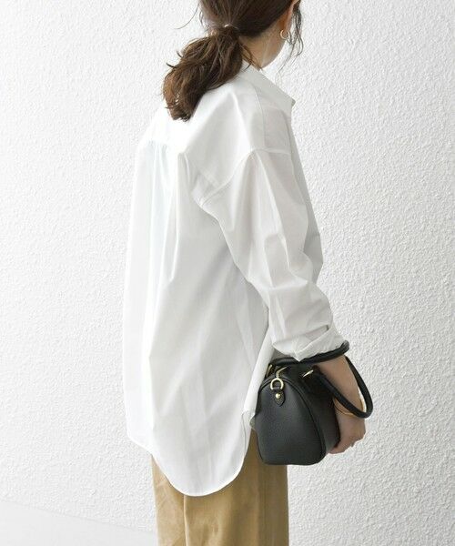 SHIPS / シップス シャツ・ブラウス | 《一部追加予約》SHIPS any:〈洗濯機可能〉REPREVE レギュラーカラー ルーズ ポケット シャツ | 詳細5