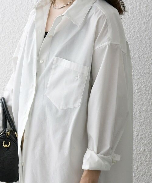 SHIPS / シップス シャツ・ブラウス | 《一部追加予約》SHIPS any:〈洗濯機可能〉REPREVE レギュラーカラー ルーズ ポケット シャツ | 詳細8