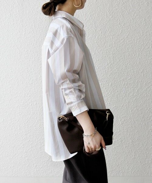 SHIPS / シップス シャツ・ブラウス | 《一部追加予約》SHIPS any:〈洗濯機可能〉REPREVE レギュラーカラー ルーズ ポケット シャツ | 詳細6