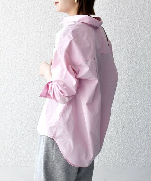 SHIPS / シップス シャツ・ブラウス | 《一部追加予約》SHIPS any:〈洗濯機可能〉REPREVE レギュラーカラー ルーズ ポケット シャツ | 詳細30