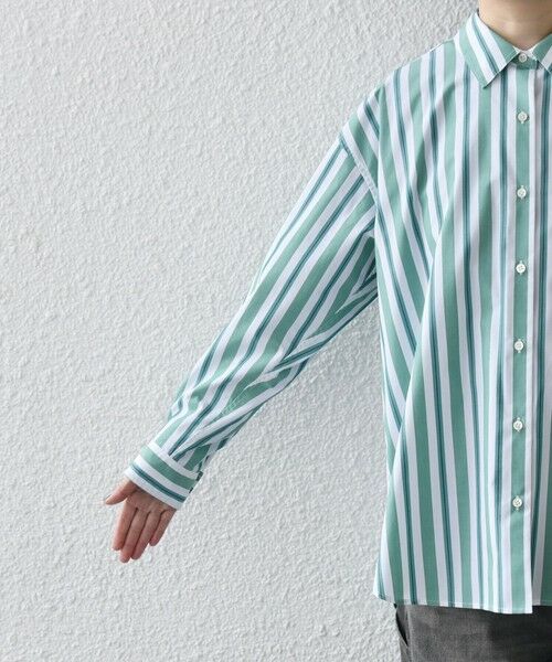 SHIPS / シップス シャツ・ブラウス | 《一部追加予約》SHIPS any:〈洗濯機可能〉REPREVE レギュラーカラー ルーズ ポケット シャツ | 詳細23