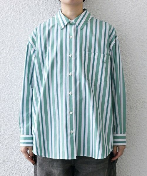 SHIPS / シップス シャツ・ブラウス | 《一部追加予約》SHIPS any:〈洗濯機可能〉REPREVE レギュラーカラー ルーズ ポケット シャツ | 詳細29