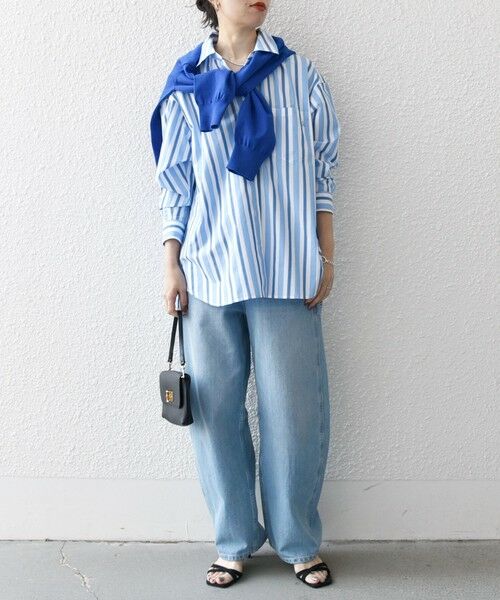 SHIPS / シップス シャツ・ブラウス | 《一部追加予約》SHIPS any:〈洗濯機可能〉REPREVE レギュラーカラー ルーズ ポケット シャツ | 詳細25