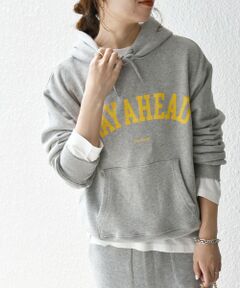 【SHIPS any別注】THE KNiTS: カレッジ ロゴ フーディ パーカー 24FW