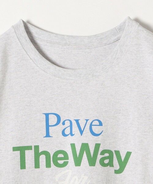 SHIPS / シップス Tシャツ | 【SHIPS any別注】THE KNiTS:〈洗濯機可能〉ラウンドヘム ロゴ ロングスリーブ TEE | 詳細19