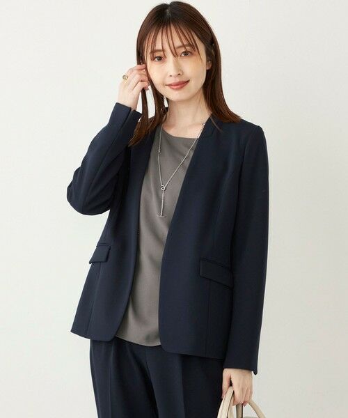 SHIPS for women / シップスウィメン シャツ・ブラウス | SHIPS Colors:〈手洗い可能〉ジョーゼット バック切り替え トップス | 詳細16