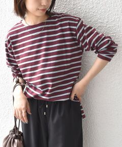 SHIPS / シップス Tシャツ | 《一部追加・新色予約》SHIPS Colors:コットン レイヤード TEE 3（ロンT）◆