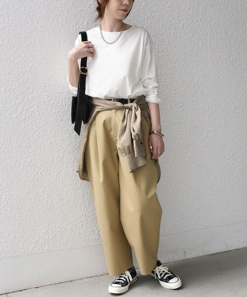 SHIPS / シップス Tシャツ | SHIPS Colors:コットン レイヤード TEE 3(ロンT)◇ | 詳細7