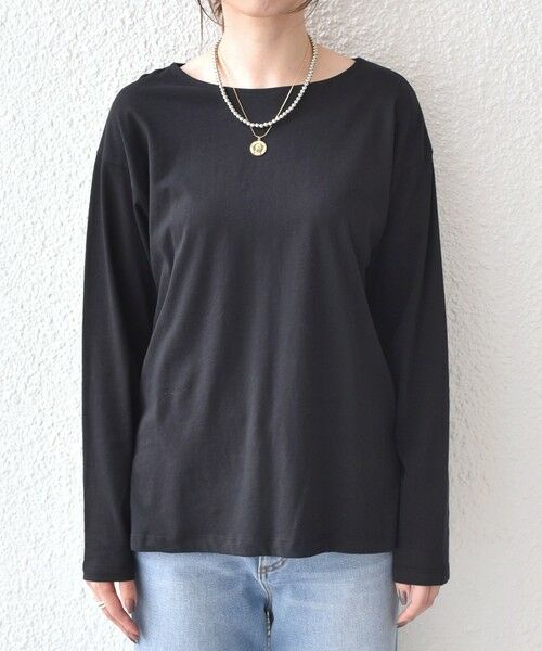 SHIPS / シップス Tシャツ | 《一部追加・新色予約》SHIPS Colors:コットン レイヤード TEE 3(ロンT)◆ | 詳細5