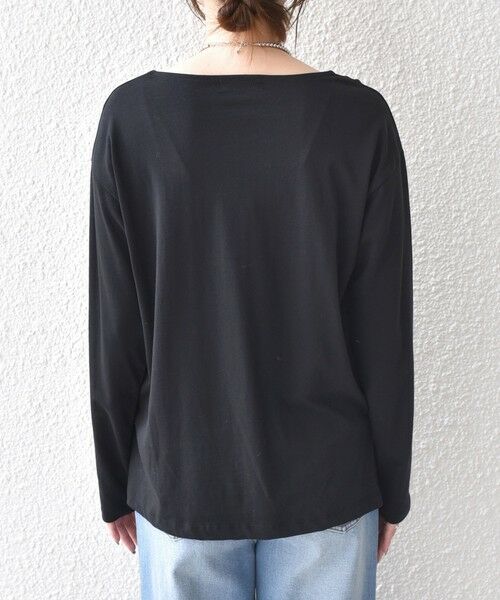 SHIPS / シップス Tシャツ | 《一部追加・新色予約》SHIPS Colors:コットン レイヤード TEE 3(ロンT)◆ | 詳細7