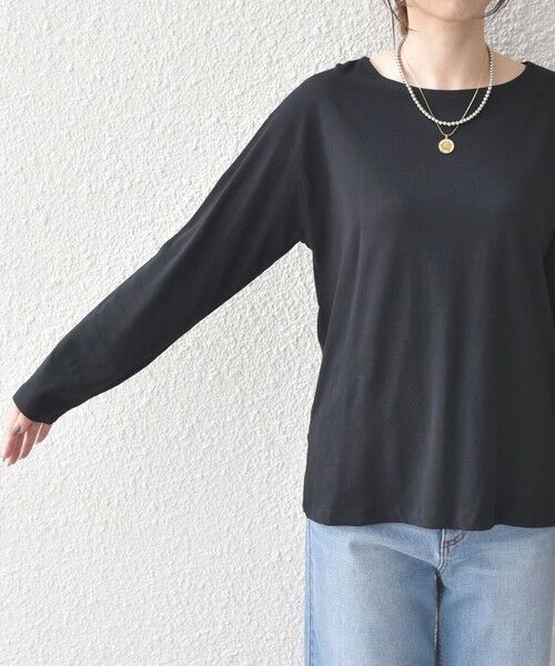 SHIPS / シップス Tシャツ | SHIPS Colors:コットン レイヤード TEE 3(ロンT)◇ | 詳細14