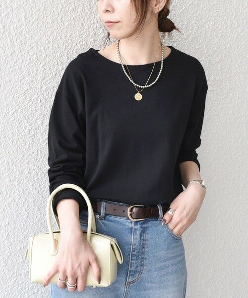 SHIPS / シップス Tシャツ | SHIPS Colors:コットン レイヤード TEE 3(ロンT)◇ | 詳細16