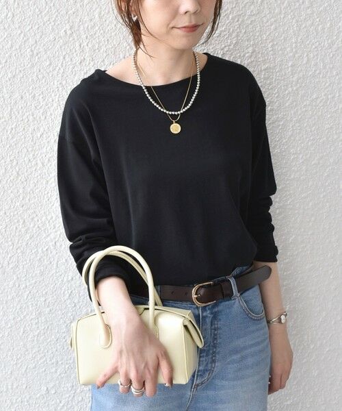 SHIPS / シップス Tシャツ | SHIPS Colors:コットン レイヤード TEE 3(ロンT)◇ | 詳細17