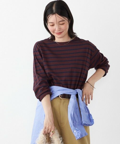 SHIPS / シップス Tシャツ | 《追加予約》SHIPS Colors:コットン レイヤード TEE 3◆ | 詳細18