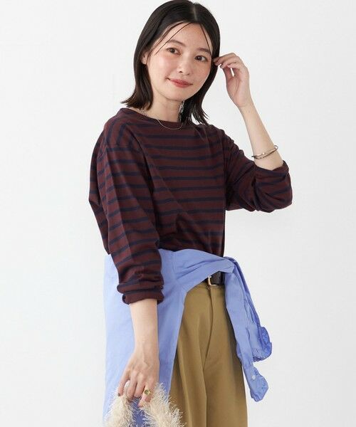 SHIPS / シップス Tシャツ | 《追加予約》SHIPS Colors:コットン レイヤード TEE 3◆ | 詳細22