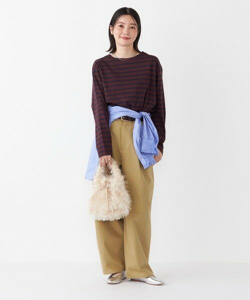 SHIPS / シップス Tシャツ | 《追加予約》SHIPS Colors:コットン レイヤード TEE 3◆ | 詳細24