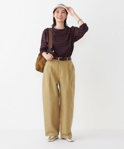 SHIPS / シップス Tシャツ | 《新色・追加予約》SHIPS Colors:コットン レイヤード TEE 3(ロンT)◆ | 詳細27