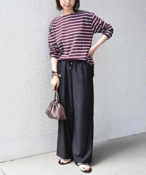SHIPS / シップス Tシャツ | SHIPS Colors:コットン レイヤード TEE 3(ロンT)◇ | 詳細22