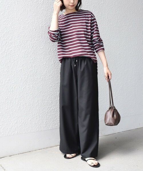 SHIPS / シップス Tシャツ | SHIPS Colors:コットン レイヤード TEE 3(ロンT)◇ | 詳細26