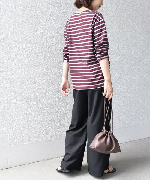 SHIPS / シップス Tシャツ | SHIPS Colors:コットン レイヤード TEE 3(ロンT)◇ | 詳細27