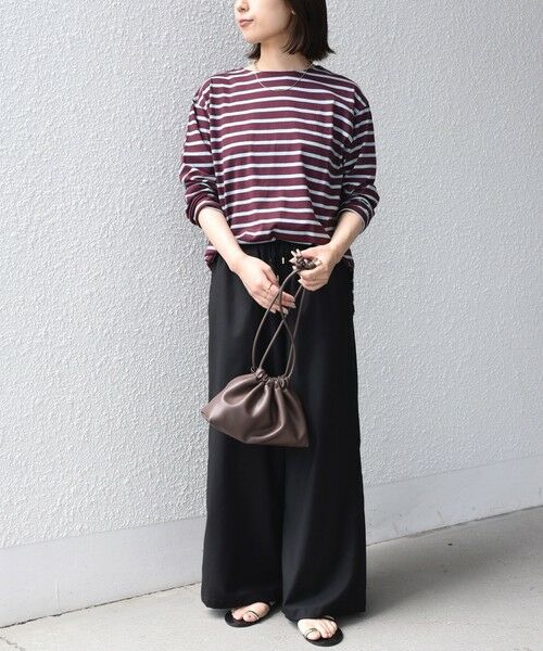 SHIPS / シップス Tシャツ | SHIPS Colors:コットン レイヤード TEE 3(ロンT)◇ | 詳細28