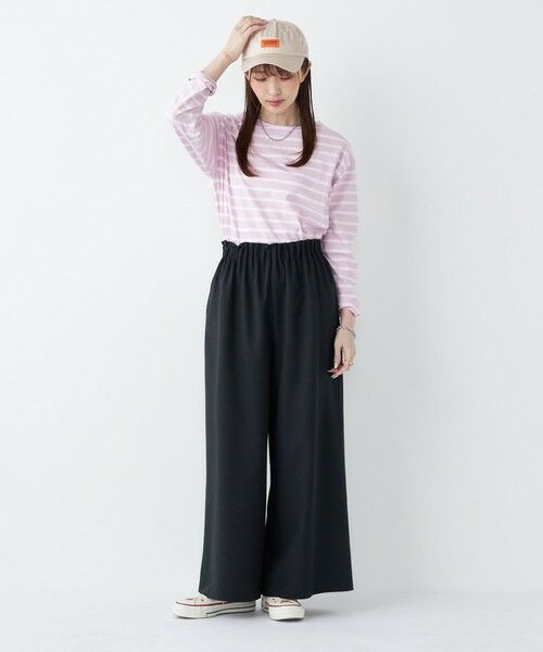 SHIPS / シップス Tシャツ | SHIPS Colors:コットン レイヤード TEE 3（ロンT）◇ | 詳細26