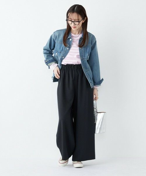 SHIPS / シップス Tシャツ | SHIPS Colors:コットン レイヤード TEE 3（ロンT）◇ | 詳細27