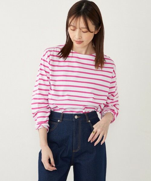 SHIPS for women / シップスウィメン Tシャツ | SHIPS Colors:コットン レイヤード TEE 3◇ | 詳細18