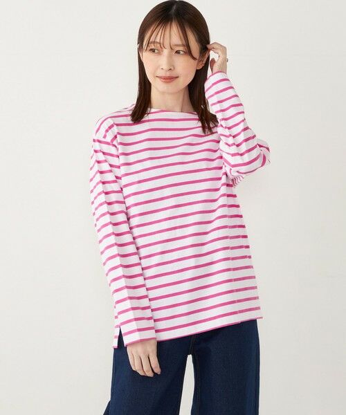 SHIPS for women / シップスウィメン Tシャツ | SHIPS Colors:コットン レイヤード TEE 3◇ | 詳細20