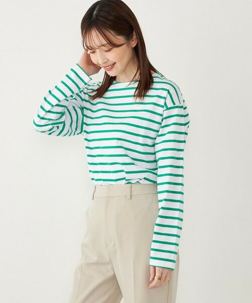 SHIPS for women / シップスウィメン Tシャツ | SHIPS Colors:コットン レイヤード TEE 3◇ | 詳細26