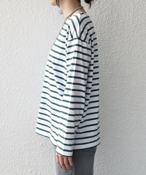 SHIPS / シップス Tシャツ | 《一部追加・新色予約》SHIPS Colors:コットン レイヤード TEE 3(ロンT)◆ | 詳細26