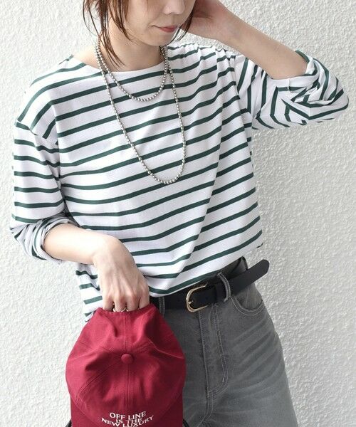 SHIPS / シップス Tシャツ | 《一部追加・新色予約》SHIPS Colors:コットン レイヤード TEE 3(ロンT)◆ | 詳細29