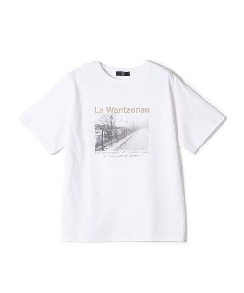 SHIPS for women / シップスウィメン Tシャツ | SHIPS Colors:La Wantzenau フォト TEE | 詳細1