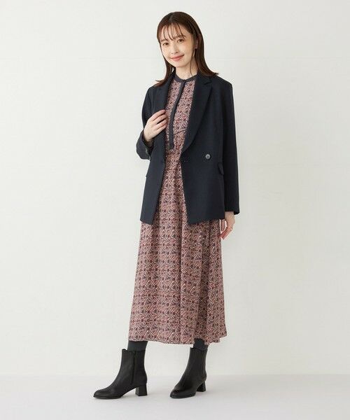 SHIPS for women / シップスウィメン ロング・マキシ丈ワンピース | SHIPS Colors:〈手洗い可能〉MULHOUSE 小花 プリント ワンピース | 詳細16