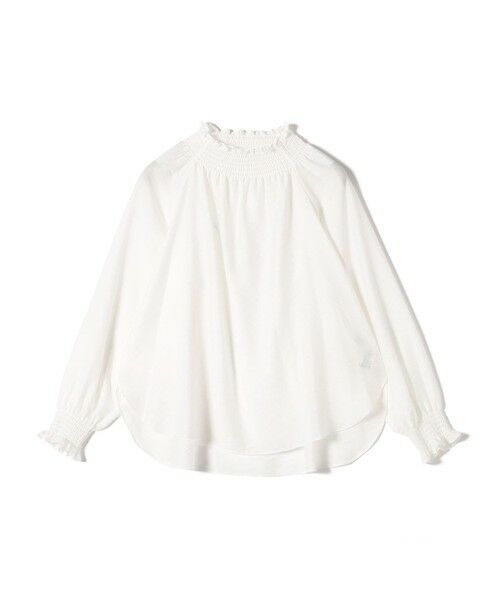 SHIPS / シップス シャツ・ブラウス | 〈洗濯機可能〉シャーリング ネック 長袖 ブラウス | 詳細16