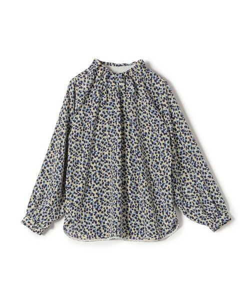 SHIPS / シップス シャツ・ブラウス | 《追加》〈手洗い可能〉ネック ギャザー プリント 長袖 ブラウス | 詳細14