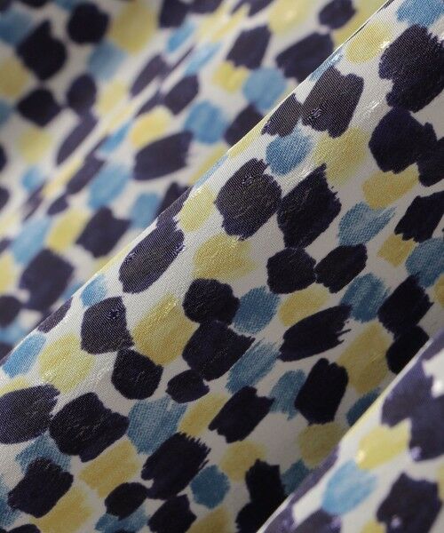 SHIPS / シップス シャツ・ブラウス | 《追加》〈手洗い可能〉ネック ギャザー プリント 長袖 ブラウス | 詳細15