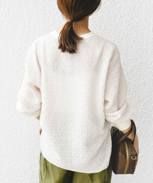 手洗い可能〉ランダムブルーゼ ロングスリーブ プルオーバー