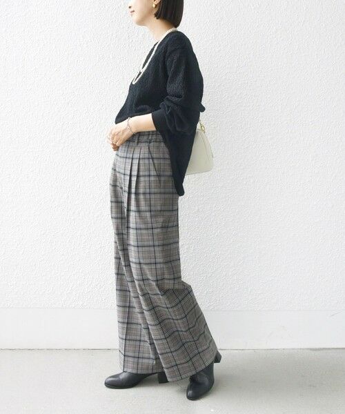 SHIPS / シップス カットソー（半袖以外） | 《一部追加予約》【WEB限定】〈手洗い可能〉ランダムブルーゼ ロングスリーブ プルオーバー | 詳細17