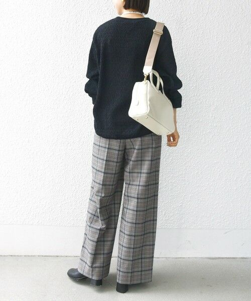 ＊未使用＊SHIPS〈手洗い可能〉ランダムブルーゼ ロングスリーブ プルオーバー 手洗い可能〉ランダムブルーゼ ロングスリーブ プルオーバー（T