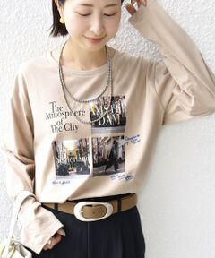 SHIPS / シップス Tシャツ | 【WEB限定】バリエーション ロゴ プリント ロングスリーブ TEE
