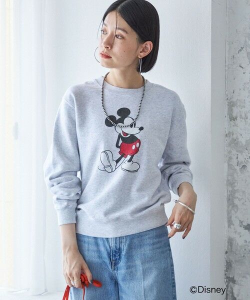 SHIPS for women / シップスウィメン スウェット | GOOD ROCK SPEED: MICKEY / SWEAT | 詳細4