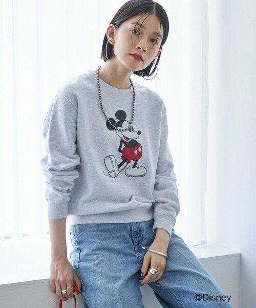 SHIPS for women / シップスウィメン スウェット | GOOD ROCK SPEED: MICKEY / SWEAT | 詳細10