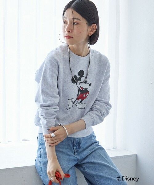 SHIPS for women / シップスウィメン スウェット | GOOD ROCK SPEED: MICKEY / SWEAT | 詳細11